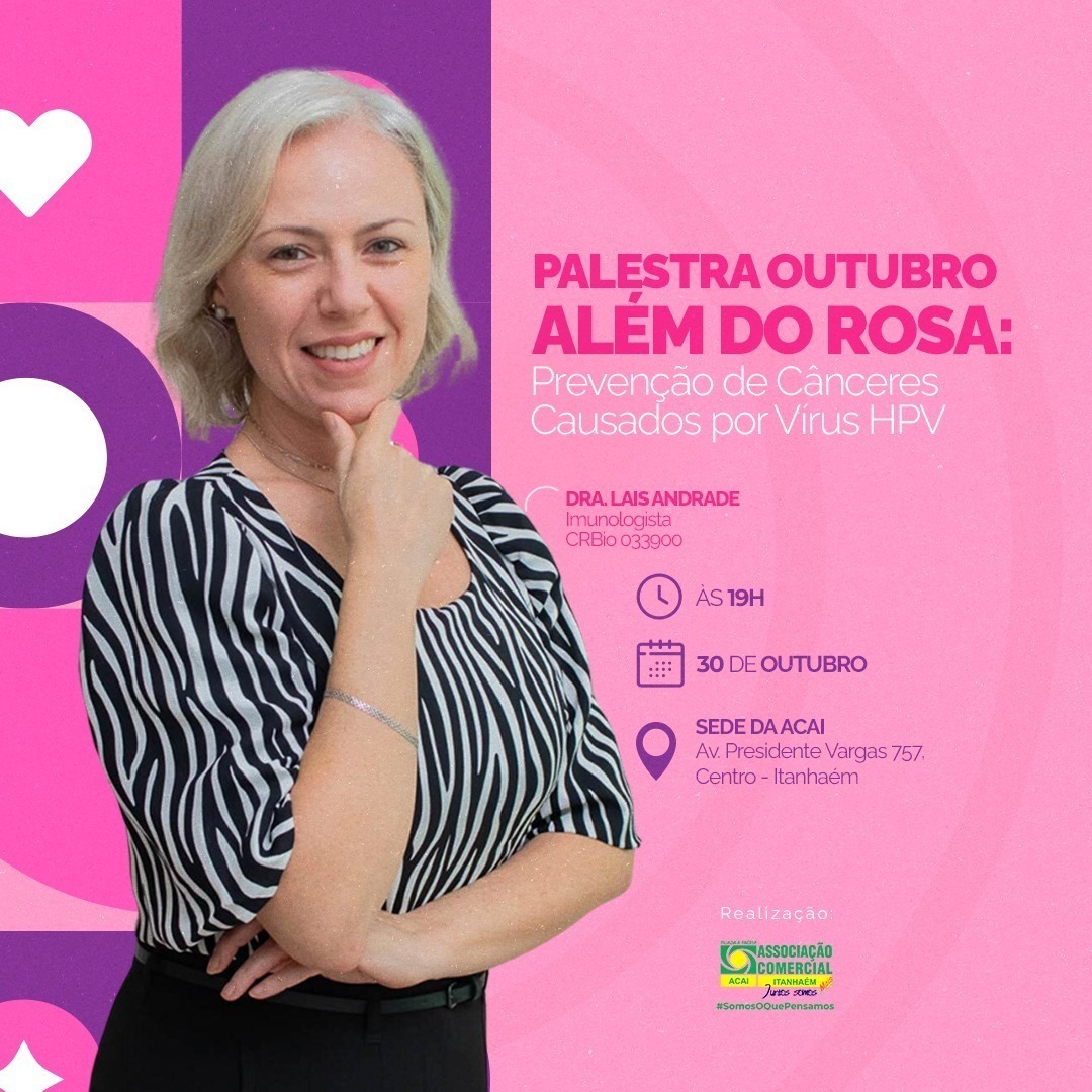 Palestra: "Além do Rosa"