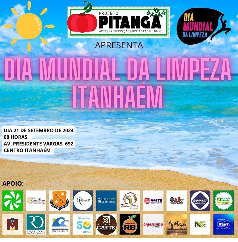 Dia Mundial da Limpeza - Itanhaém