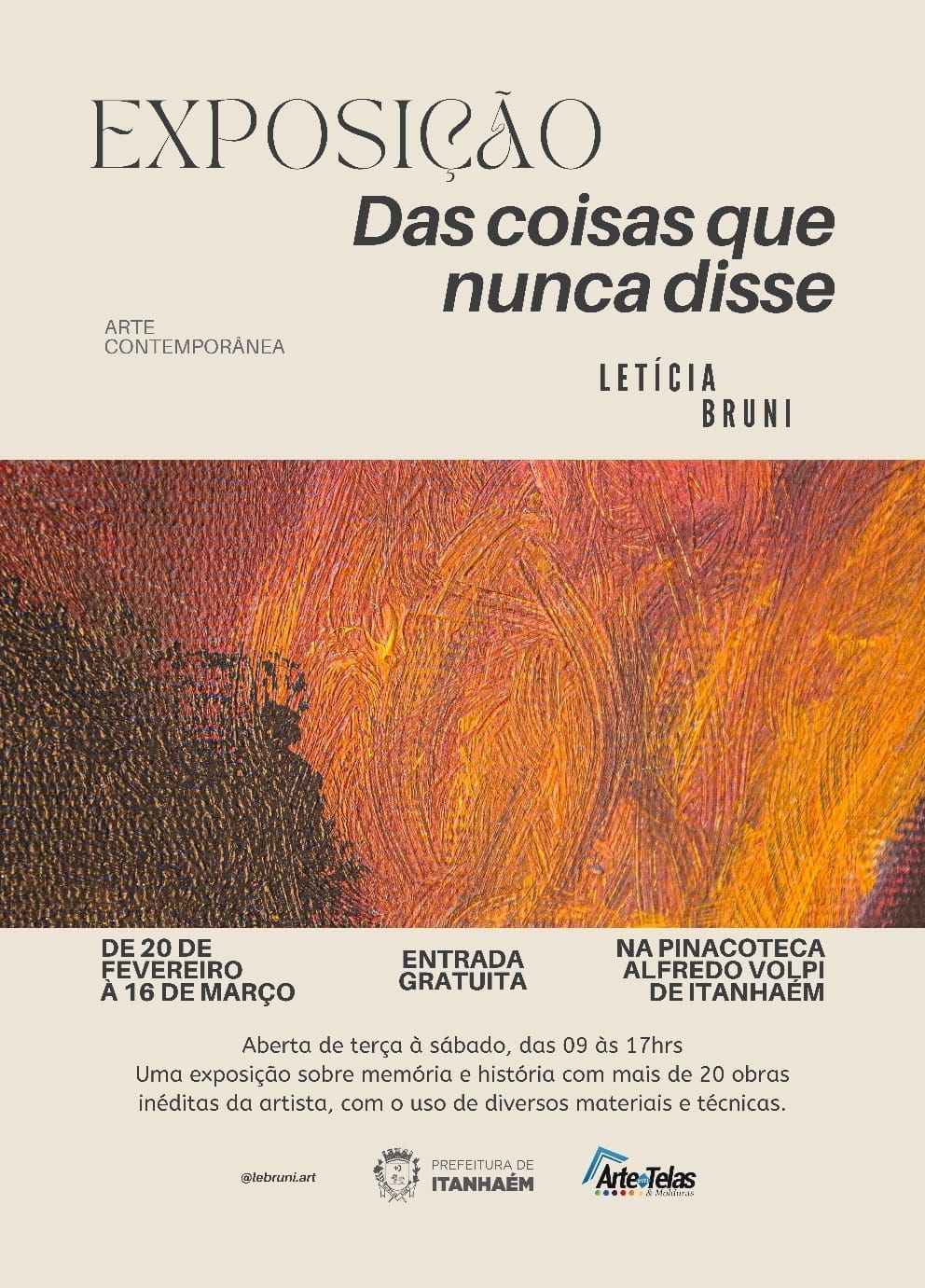 Exposição das coisas que nunca disse