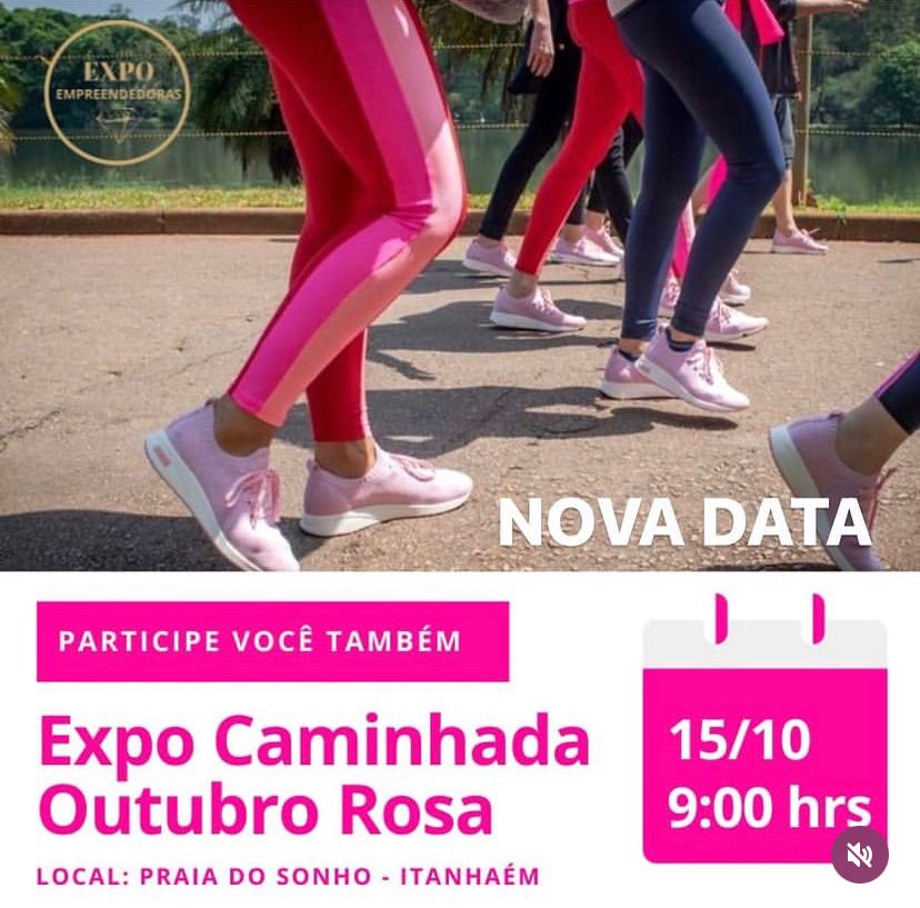 EXPO CAMINHADA OUTUBRO ROSA