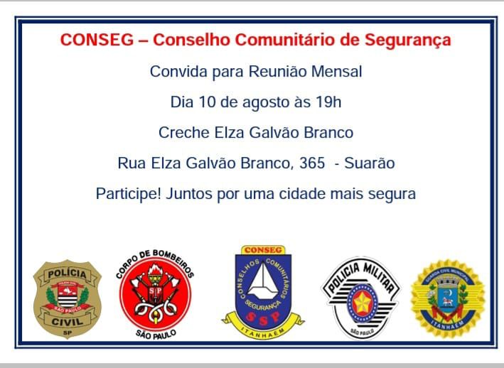 CONSEG - Conselho Comunitário de Segurança