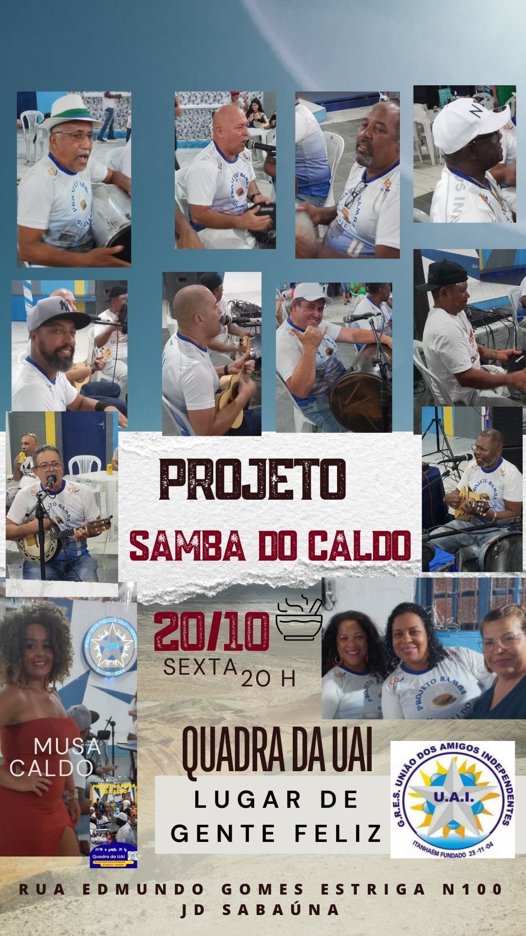 Projeto Samba do Caldo na UAI