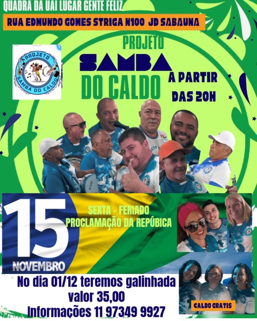 Projeto Samba do Caldo na UAI