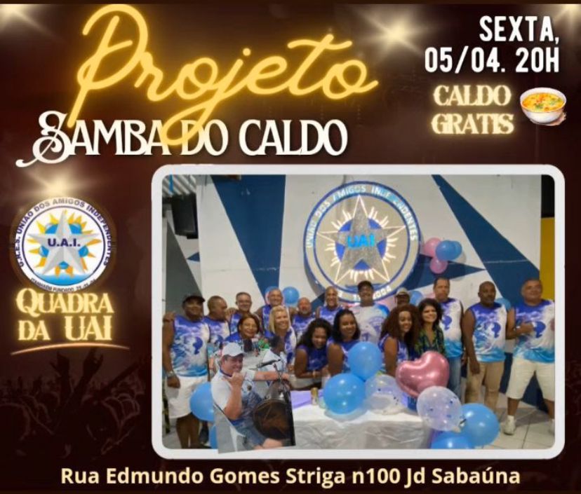 Projeto Samba do Caldo na UAI