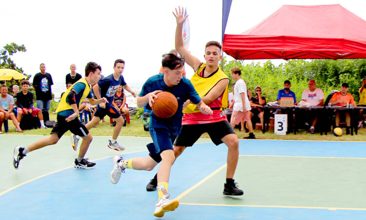 Miniquadra da Orla do Centro recebe Torneio de Basquete de Rua 3×3