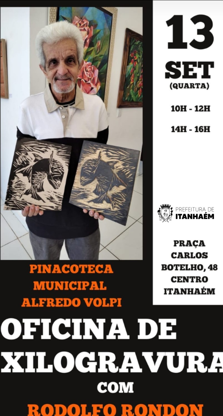 OFICINA DE XILOGRAVURA