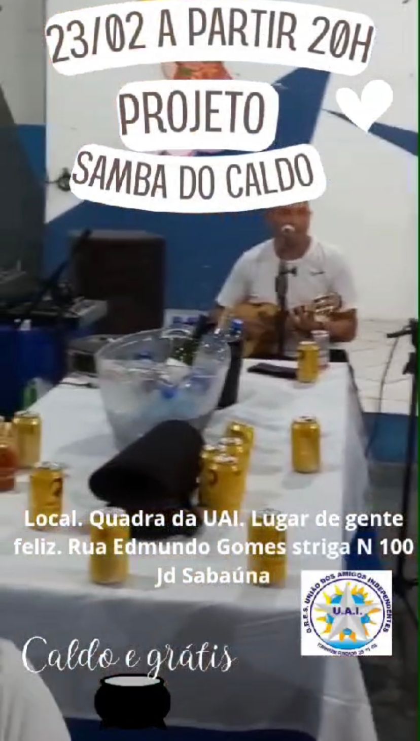 Projeto Samba do Caldo - UAI