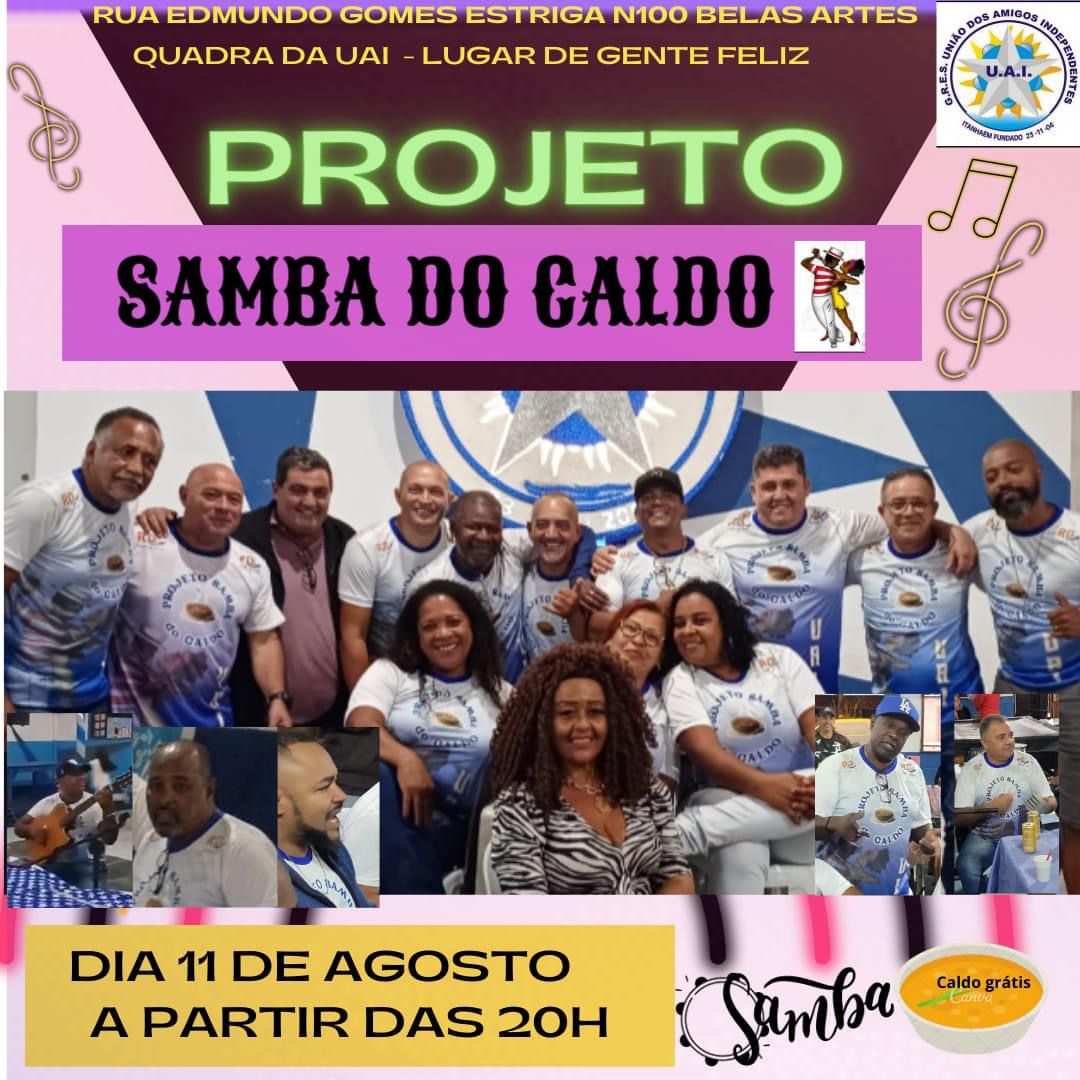 Projeto Samba do Caldo na UAI