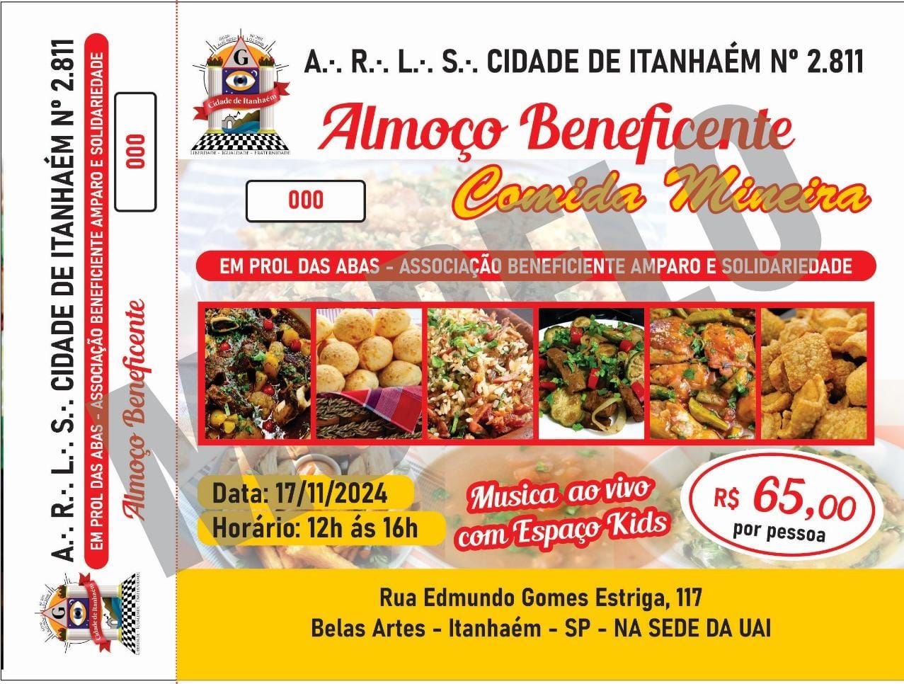 Almoço Beneficente ABAS