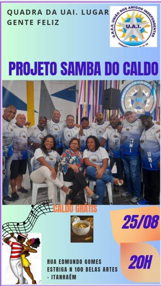 Projeto Samba do Caldo na UAI