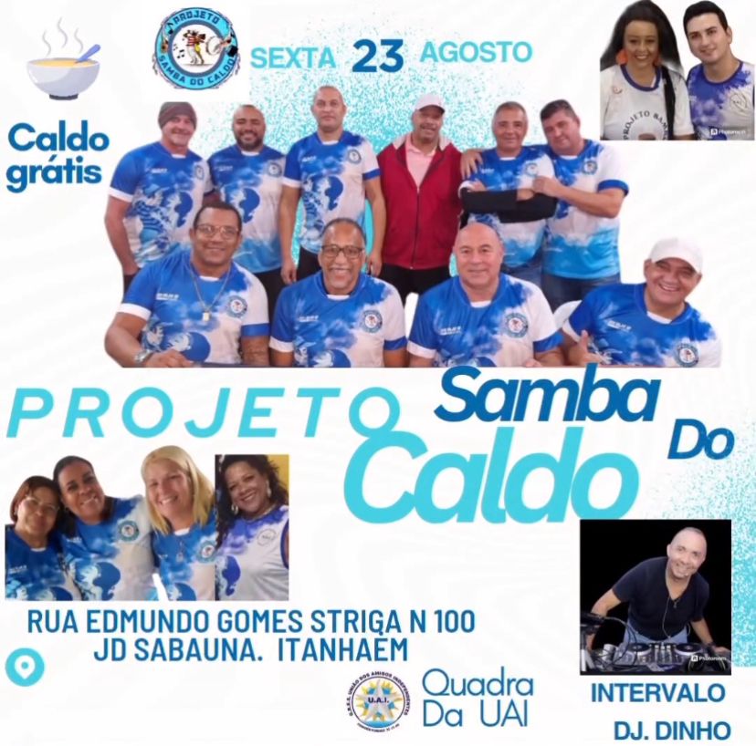 Projeto Samba do Caldo na UAI