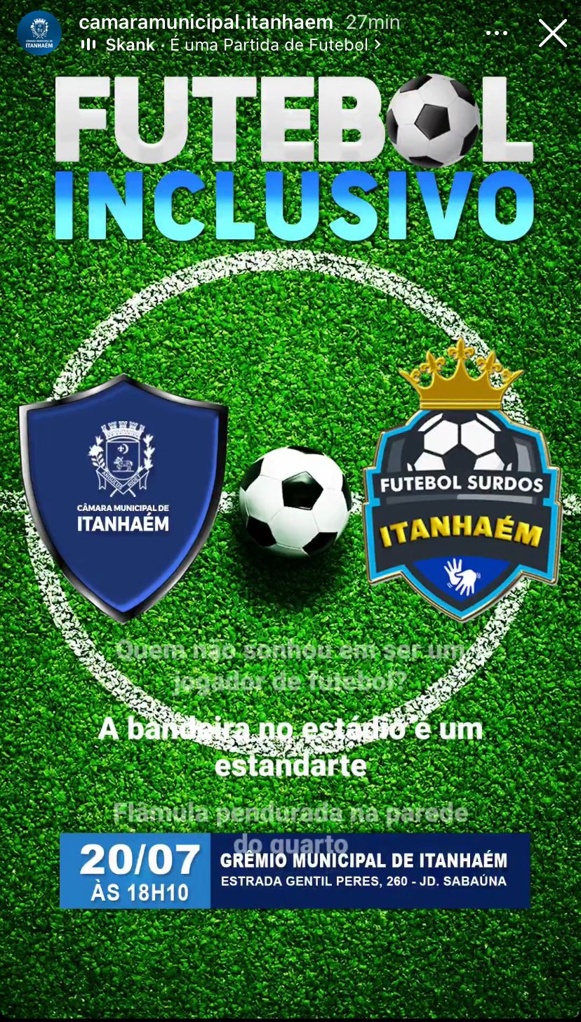 FUTEBOL INCLUSIVO