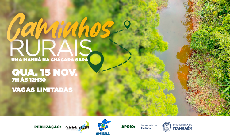 Programa “Caminhos Rurais”: Descubra a beleza e história da área rural de Itanhaém