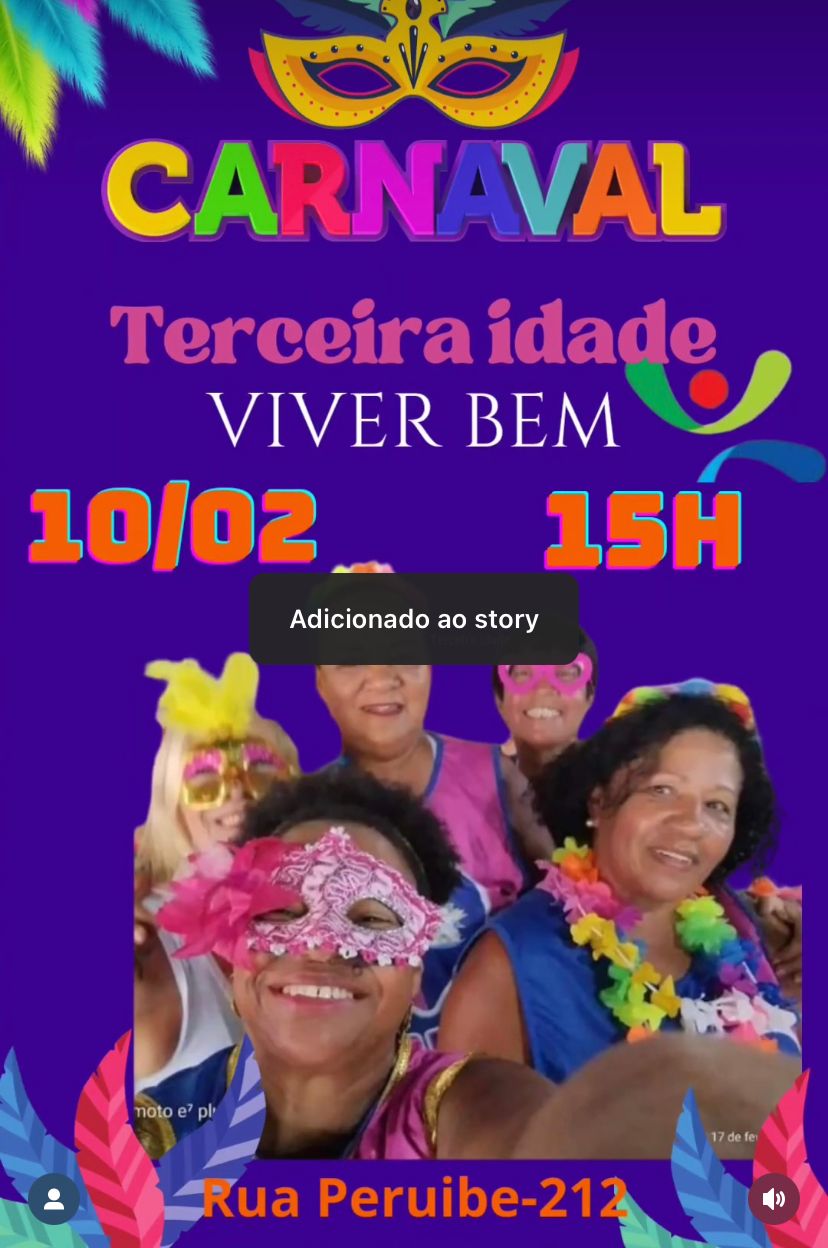 Carnaval no viver bem