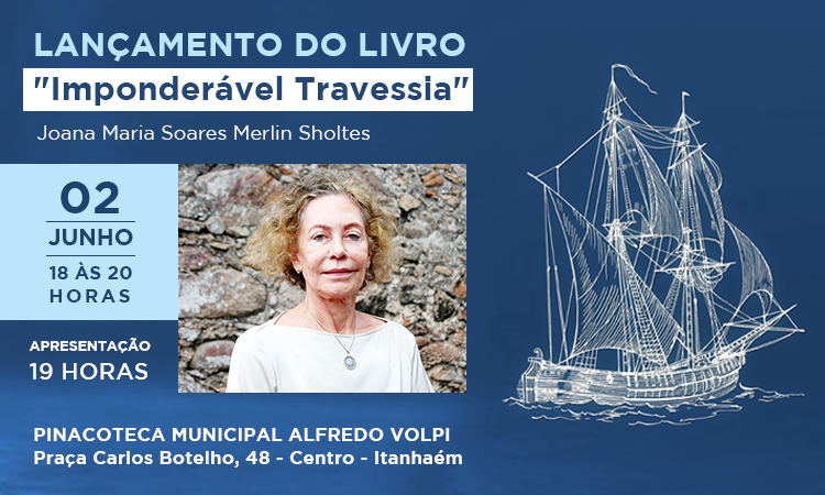 lançamento do livro “Imponderável Travessia”