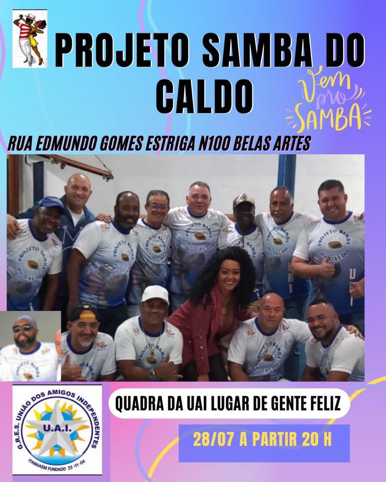 Projeto Samba do Caldo na UAI